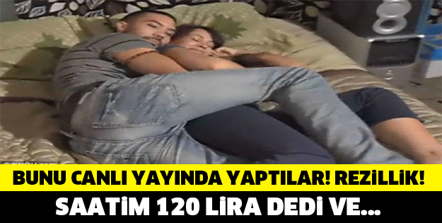 SAATİM 120 LİRA DEDİ VE CANLI YAYINDA...