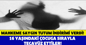 TECAVÜZ DAVASINDA SAYGIN TUTUM İNDİRİMİ