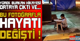 Yürek burkan hikayesi ortaya çıktı ve... Bu fotoğrafla hayatı değişti !