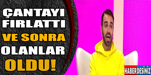 Çantayı Fırlattı Ve Sonra Olanlar Oldu!