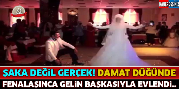 Damat Düğünde Fenalaşınca Gelin Başkasıyla Evlendi ! Şaka Değil Gerçek ..