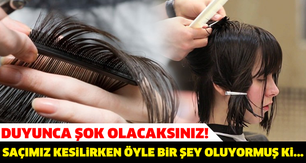 DUYUNCA ŞOK OLACAKSINIZ! SAÇIMIZ KESİLİRKEN ÖYLE BİR ŞEY OLUYORMUŞ Kİ…