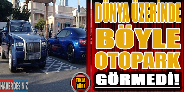 Dünya böyle otopark görmedi!