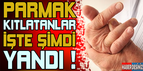 Parmak kıtlatanlar işte şimdi yandı ! Duyduğunuz o ses bakın neymiş...