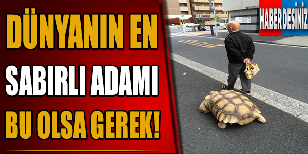 Dünyanın En Sabırlı Adamı Bu Olsa Gerek!