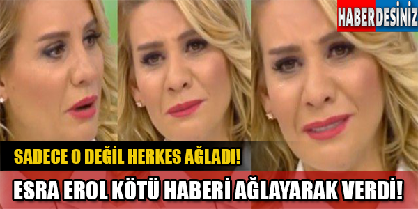 Açıklar açıklamaz herkes gözyaşlarına boğuldu!