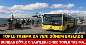 İSTANBUL VE ANKARA'DA ÜCRETSİZ TOPLU TAŞIMAYA YENİ DÜZENLEME..!