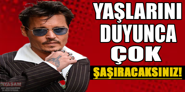 Yaşlarını duyunca çok şaşıracaksınız!