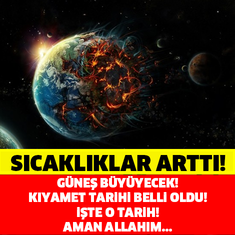 KIYAMET TARİHİ BELLİ OLDU! AMAN ALLAHIM...