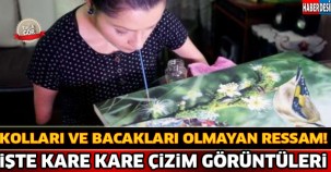 Kolları Ve Bacakları Olmayan Ressam !!