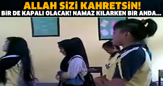 ALLAH SİZİ KAHRETSİN! BİR DE MÜSLÜMAN OLACAKSINIZ! BİR SONRAKİ KAREYİ GÖRÜNCE SİNİR KÜPÜNE DÖNECEKSİNİZ!