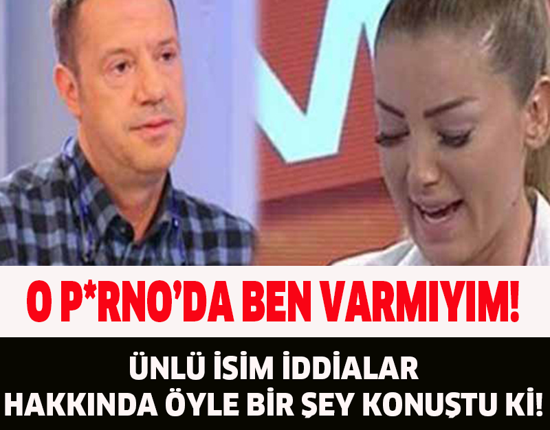 O P*RNO'DA BEN VARMIYIM!ÜNLÜ İSİM İDDİALAR HAKKINDA ÖYLE BİR ŞEY KONUŞTU Kİ!