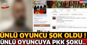 Ünlü Oyuncuya Pkk Şoku ! Bakın Kim...