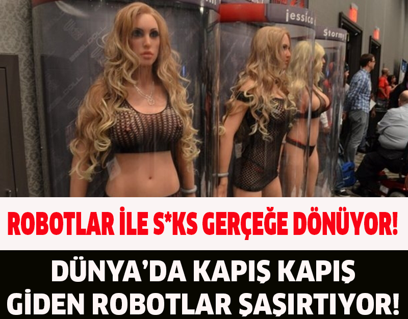 ROBOTLAR İLE S*KS GERÇEĞE DÖNÜYOR!DÜNYA'DA KAPIŞ KAPIŞ  GİDEN ROBOTLAR ŞAŞIRTIYOR!