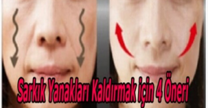 YANAKLARINIZ SARKIK MI İŞTE ÇÖZÜMÜ ! EĞER BUNLARI YAPARSANIZ....