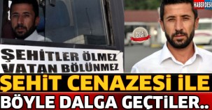 Şehit Cenazesi İle Böyle Dalga Geçtiler...