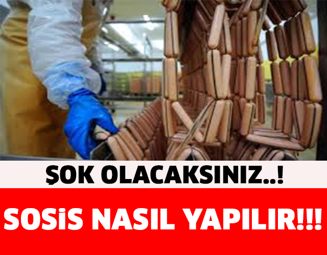 SOFRALARIN VAZGEÇİLMEZİ SOSİS BAKIN NASIL YAPILIYOR..!