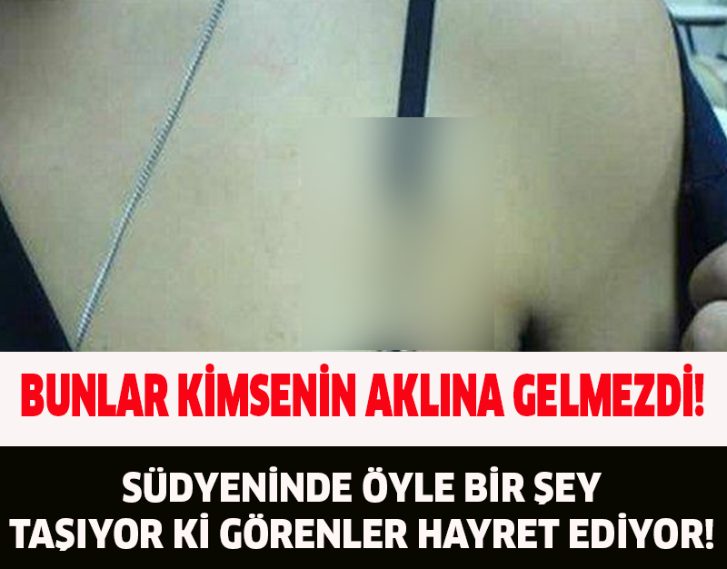 BUNLAR KİMSENİN AKLINA GELMEZDİ!SÜDYENİNDE ÖYLE BİR ŞEY TAŞIYOR Kİ!