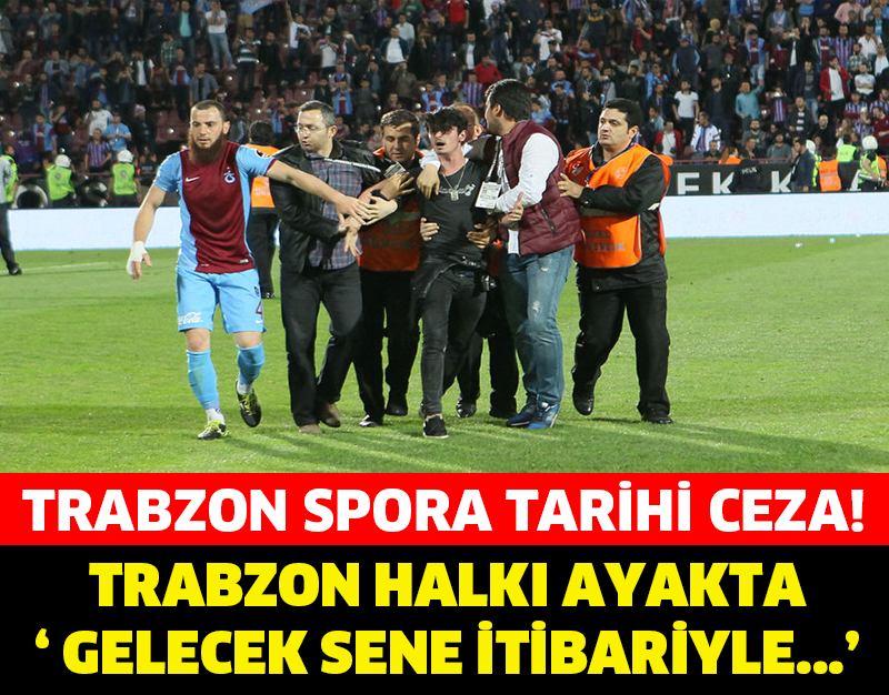 TRABZON SPOR GELECEK SENE İTİBARİYLE! TFF'DEN REKOR CEZA SON DAKİKA!!!