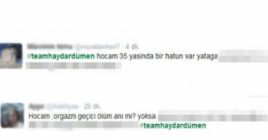 HAYDAR DÜMEN TWITTER’I SALLADI!