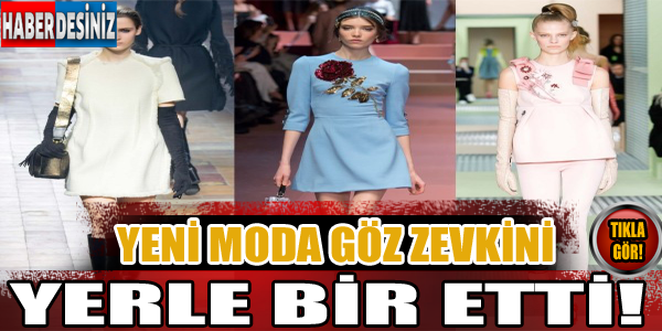 Yeni moda göz zevkinin yerle bir etti!