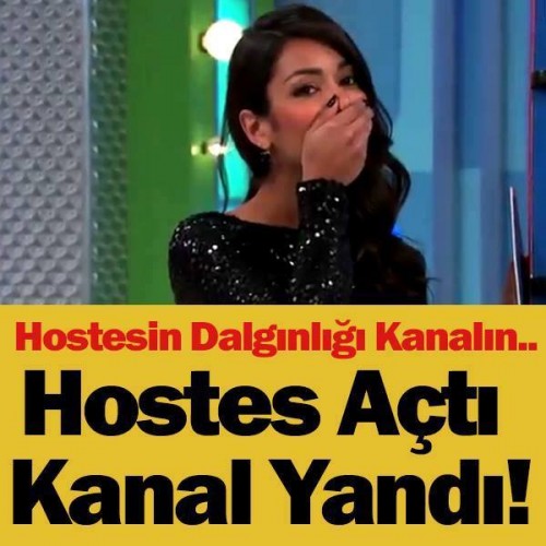 Hostesin Dalgınlığı Kanalın…. Hostes Açtı Kanal Yandı!