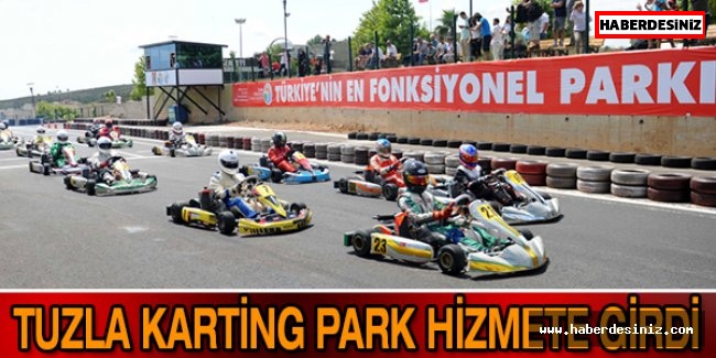 Tuzla Karting Park hizmete girdi