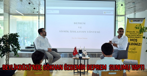 Beylikdüzü’nde Gökhan Özdemir Deprem  Sunumu Yaptı