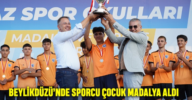 Beylikdüzü’nde Sporcu Çocuk Madalya Aldı