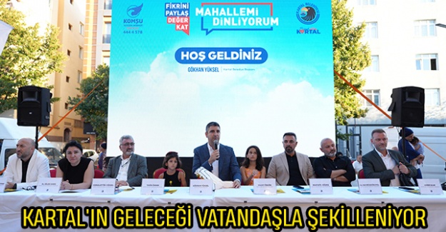 Kartal'ın Geleceği Vatandaşla Şekilleniyor