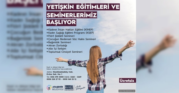 Ataşehir eğitimle aydınlanıyor