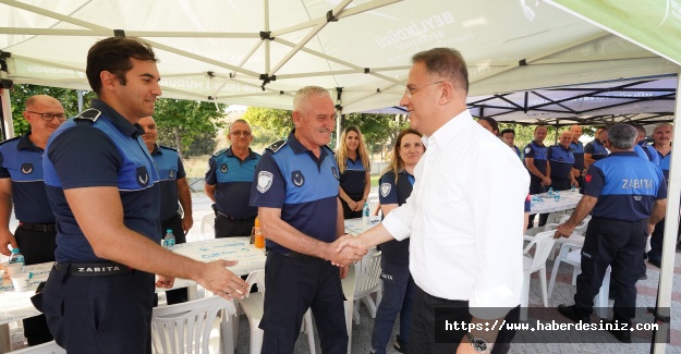 Çalık, Zabıta Teşkilatı’nın 198. yılını kutladı