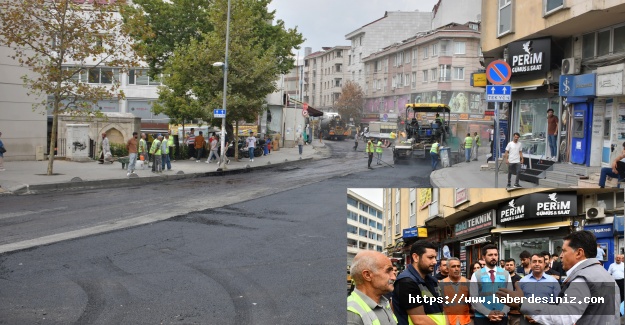 Esenyurt'un yolları yenileniyor