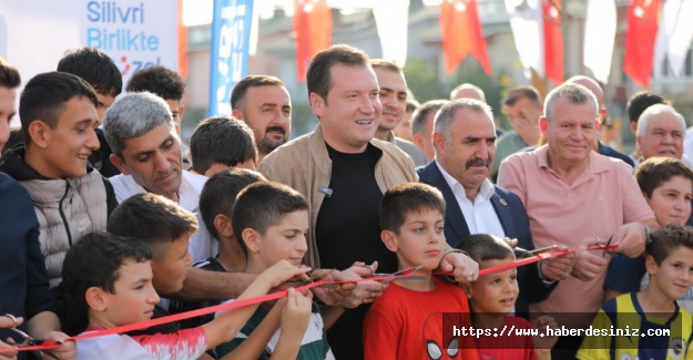 Başkan Balcıoğlu, Birlik parkının açılışını yaptı