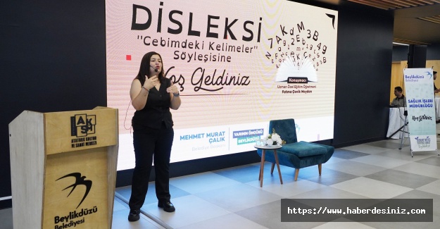 “Disleksİ:Cebimdeki Kelimeler” söyleşisi düzenlendi