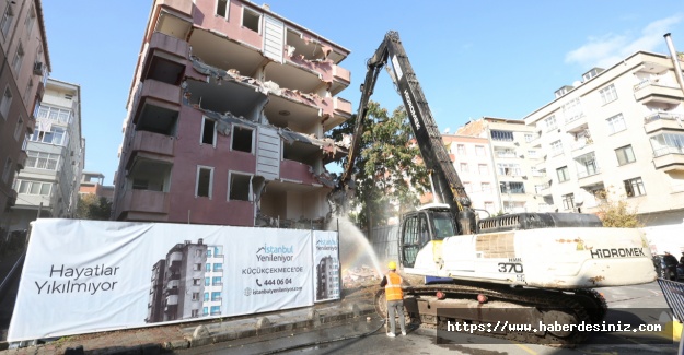 Küçükçekmece'de kentsel dönüşüm hızlandı