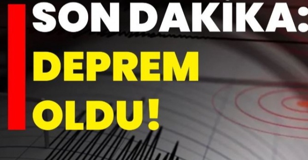 Son Dakika: Muğla'da Deprem!