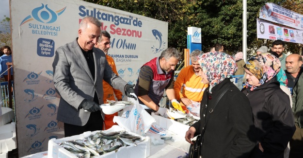 Sultangazi Belediyesi’nden ücretsiz balık dağıtımı!