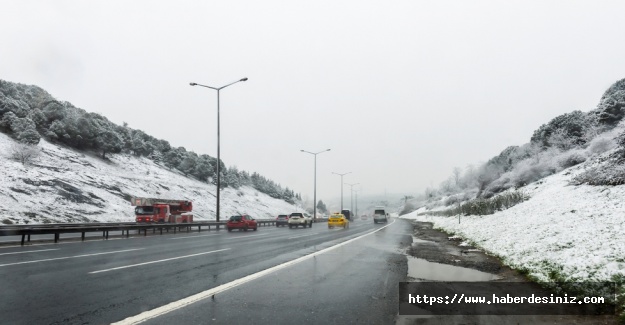 İstanbul’da yüksek kesimlere kar yağabilir