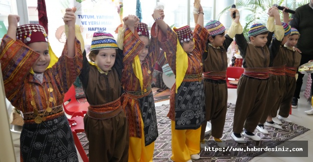 Kreşlerde ‘Yerli Malı Haftası’ coşkusu