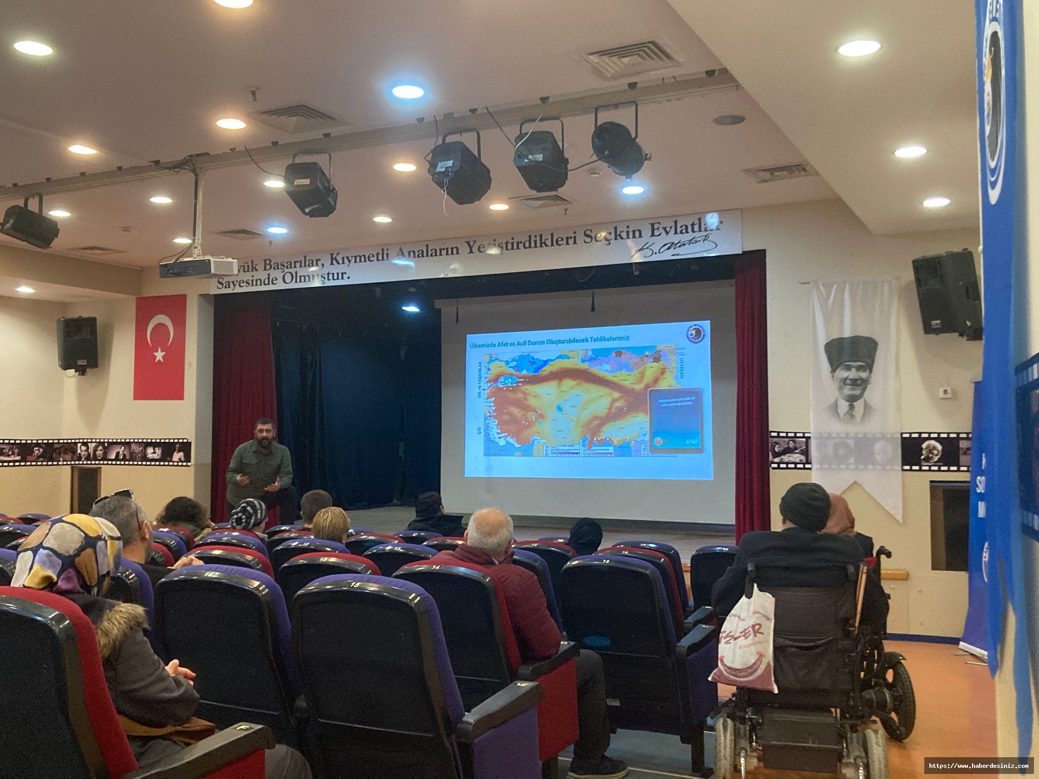 Dezavantajlı bireylere ‘Afet Bilinçlendirme’ Semineri