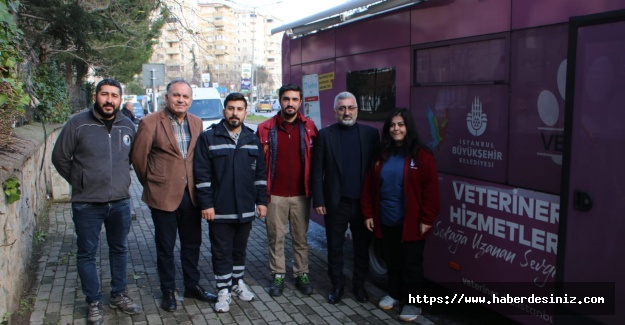  “Vetbüs” 2 gün boyunca Kartal’da hizmet verdi