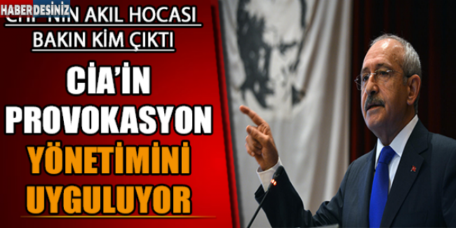 CHP'nin akıl hocası belli oldu