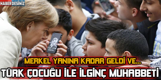 Merkel Türk öğrencilere Atatürk‘ü sordu