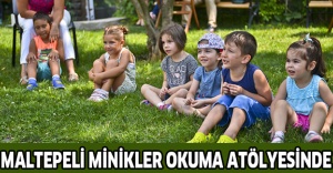 Maltepeli minikler okuma atölyesinde