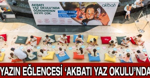 Yazın eğlencesi ‘Akbatı Yaz Okulu’nda