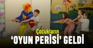 Çocukların ‘Oyun Perisi’ geldi