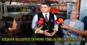 Ataşahir Belediyesi Depreme Yönelik Önlemlerini Alıyor