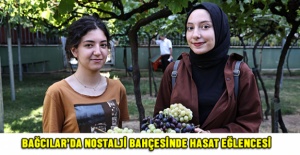 Bağcılar’da Nostalji Bahçesinde Hasat Eğlencesi