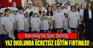 Bakırköy'de Spor Şenliği: Yaz Okulunda Ücretsiz Eğitim Fırtınası!
